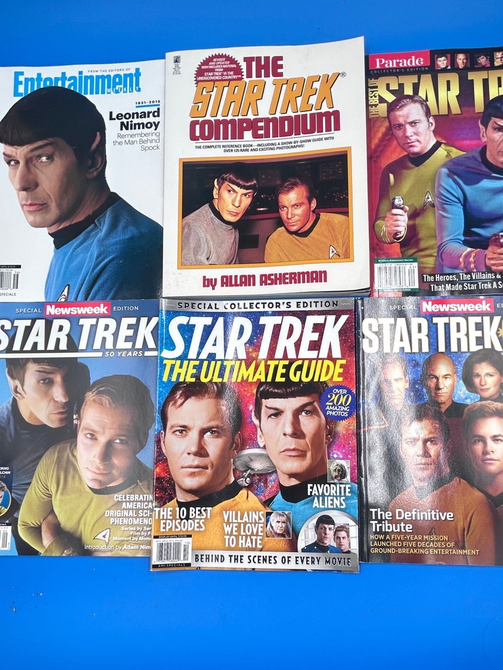 Star Trek Magazine & Collector’s Edition Lot –